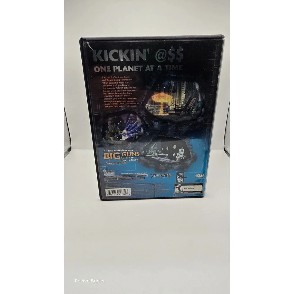 Ratchet & Clank: Going Commando (Sony PlayStation 2, 2003) CIB‎ Complete Tested